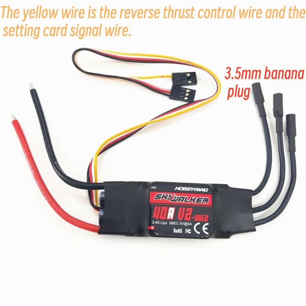 FATJAY Hobbywing SkyWalker 40A - Rc Hobby Motors ulasan dan harga